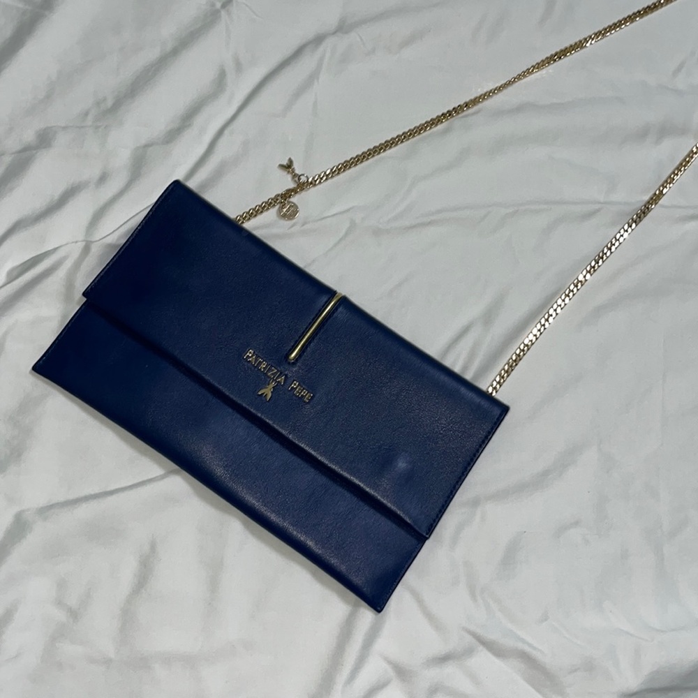 Handbag Patrizia Pepe Deep Blue